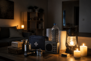 KI-generiertes Symbolbild zu Stromausfall im Haushalt: So gelingt die Vorsorge für den Ernstfall