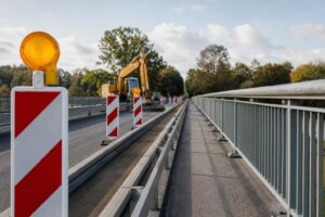 KI-generiertes Symbolbild: Emscher-Brücke an der Bochumer Straße wird ab 2. November instand gesetzt